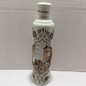 Steinhager Doble Decanter Porto Uniao Sc. Alcohol Empty Bottle Drink Old Used